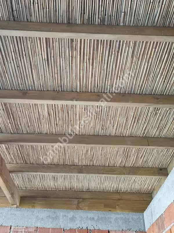 Bambu Kamış İle Bambu Çatı Yapımı